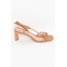 Brandy Tan Strappy Heel