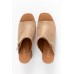 Luella Nude Wooden Heel