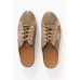 Vango Khaki Leather Mule Sneaker